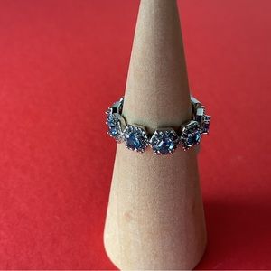 Bomb Party RBP6670 “Free The Inner You” LC Spinel on Rhodium Size 7 Ring NWT